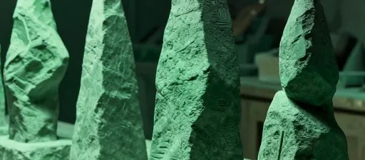 Steine statt Roboter: Wie KI unser Logo in 15+ Iterationen neu designte